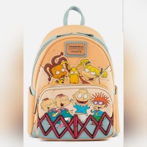 Loungefly Nickelodeon Rugrats 30th Anniversary Mini Backpack  NEW WITH TAG